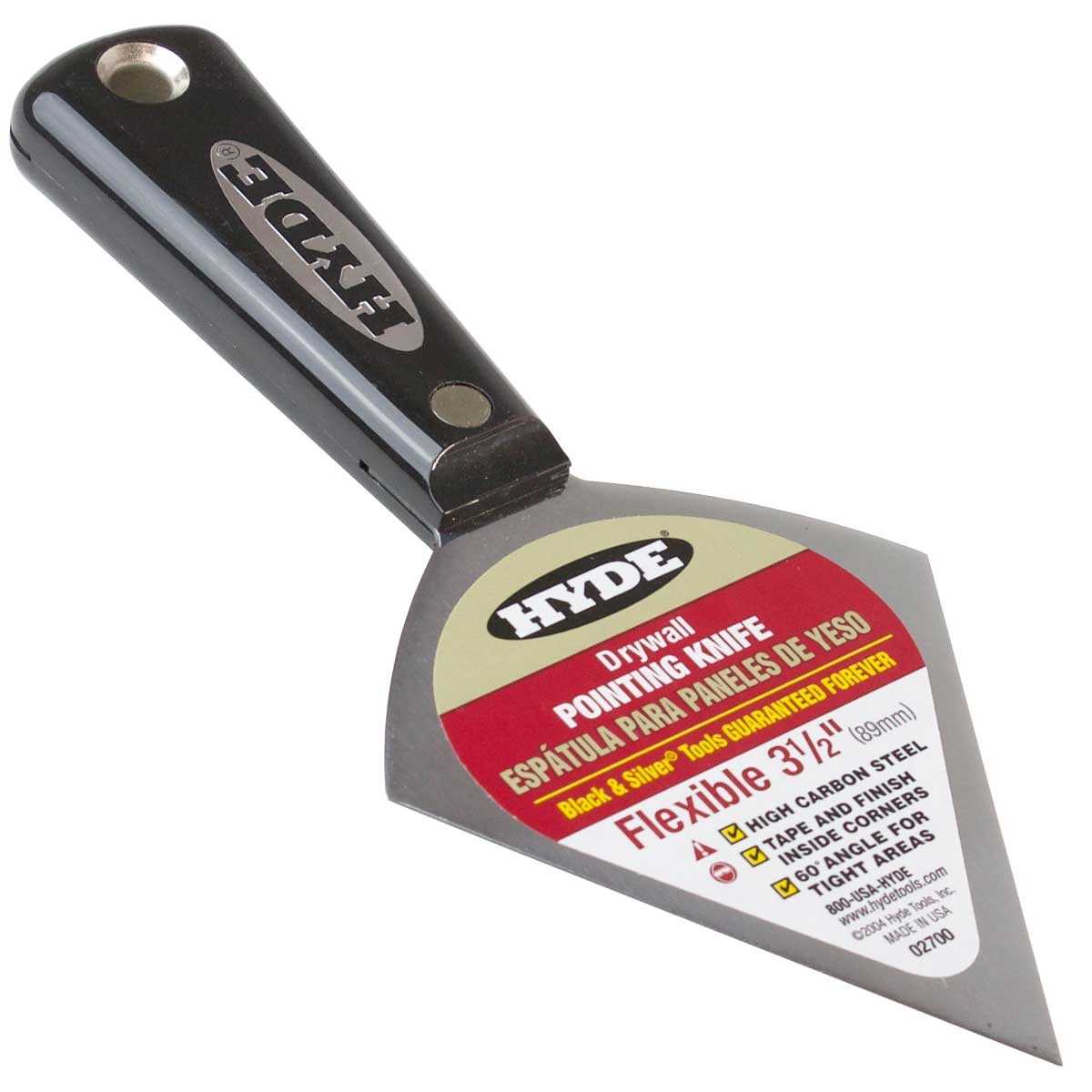 Hyde 3-1/2" Drywall Pointing Knife